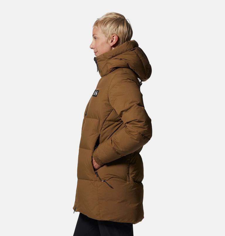 Women's Nevadan Down Parka, Color: Corozo Nut, image 3