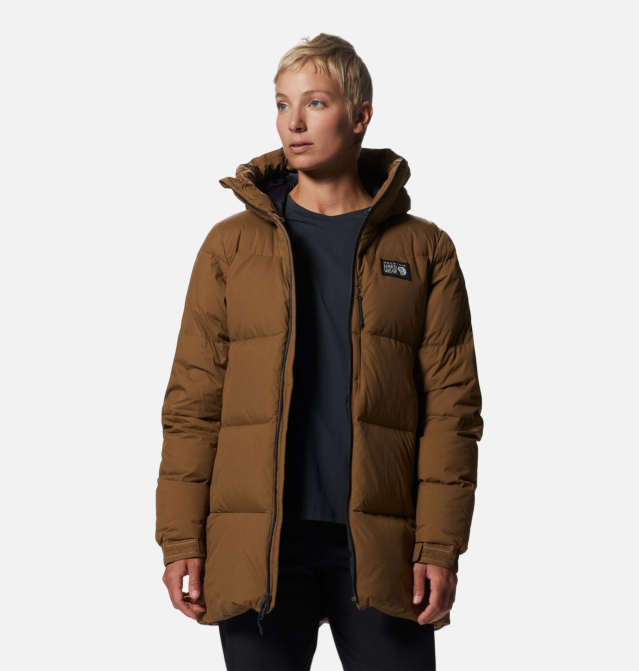 La MODE ブラウンダウンジャケット 44 Women's Nevadan™ Down Parka | Mountain Hardwear