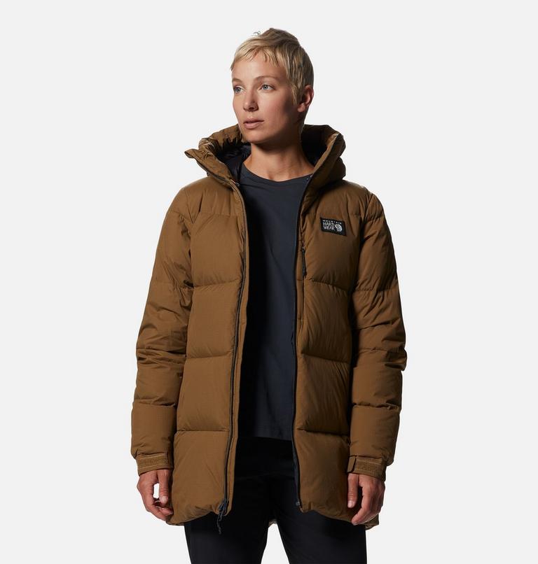 Women's Nevadan Down Parka, Color: Corozo Nut, image 9