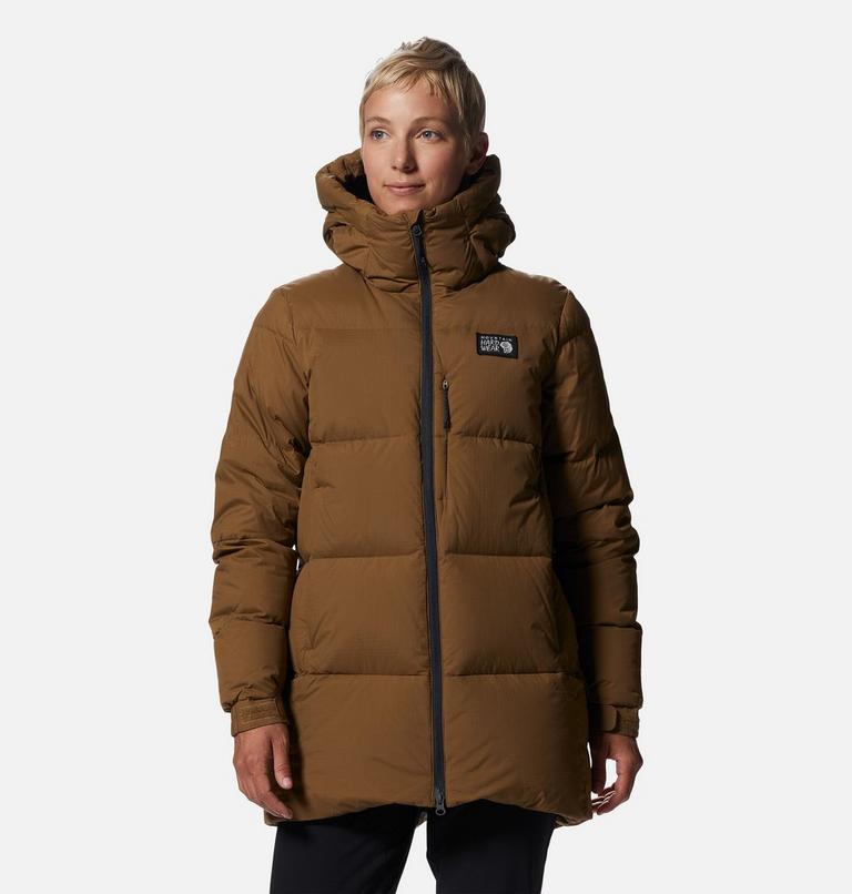 Women's Nevadan Down Parka, Color: Corozo Nut, image 1