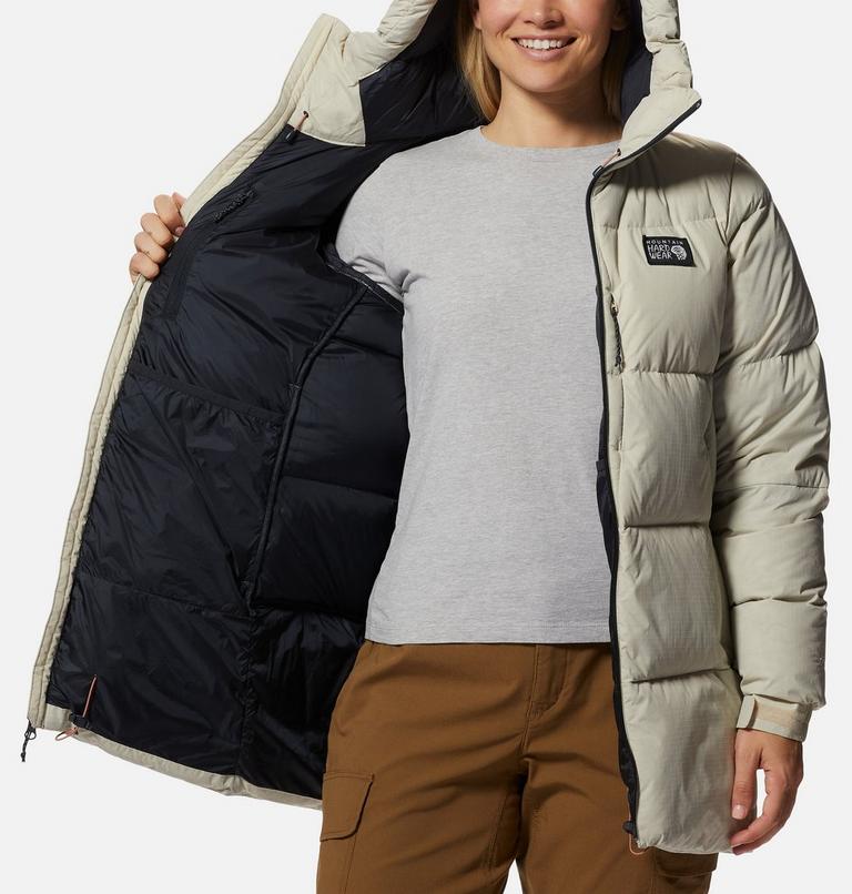 Women's Nevadan Down Parka, Color: Wild Oyster, image 9