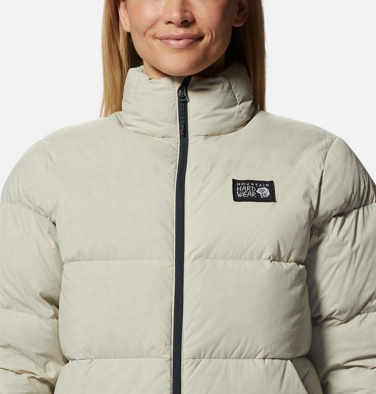 Women's Nevadan Down Jacket, Color: Wild Oyster, image 4