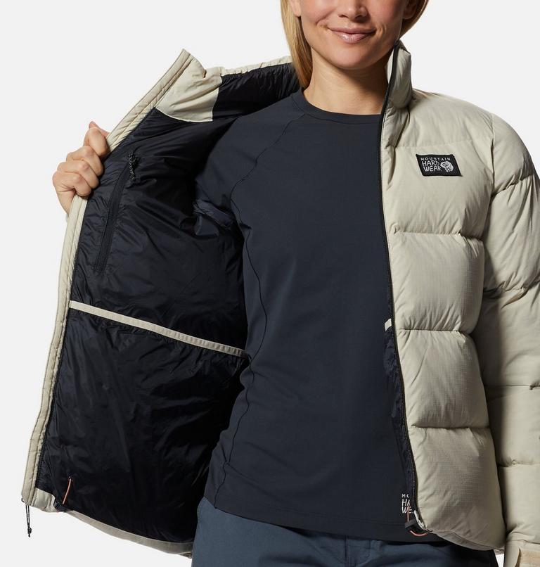 Women's Nevadan Down Jacket, Color: Wild Oyster, image 6