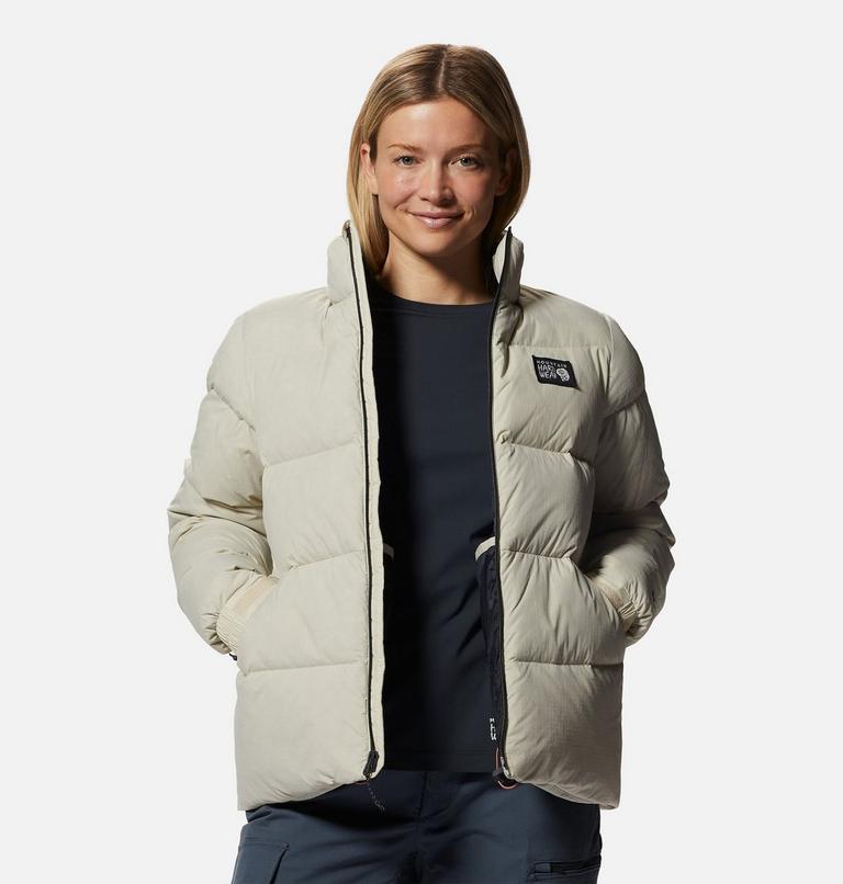 Women's Nevadan Down Jacket, Color: Wild Oyster, image 7