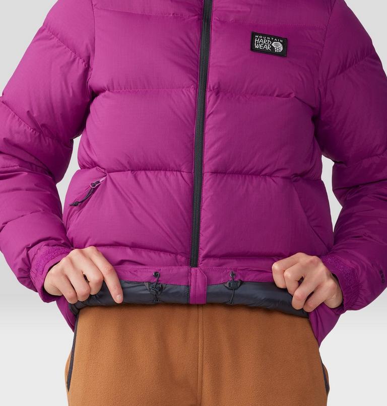 Women's Nevadan Down Jacket, Color: Berry Glow, image 7
