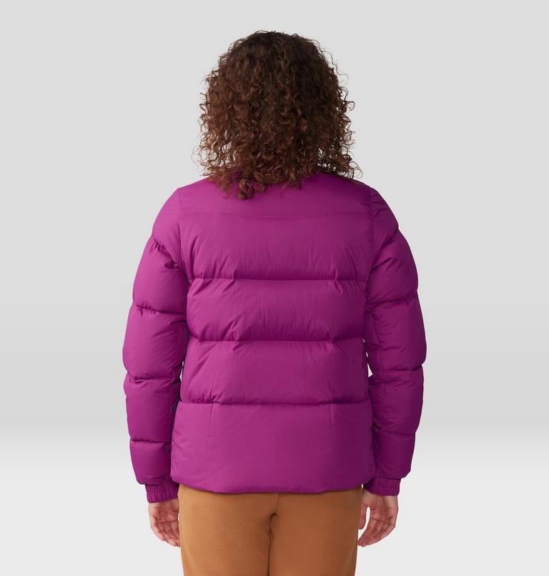 Women's Nevadan Down Jacket, Color: Berry Glow, image 2