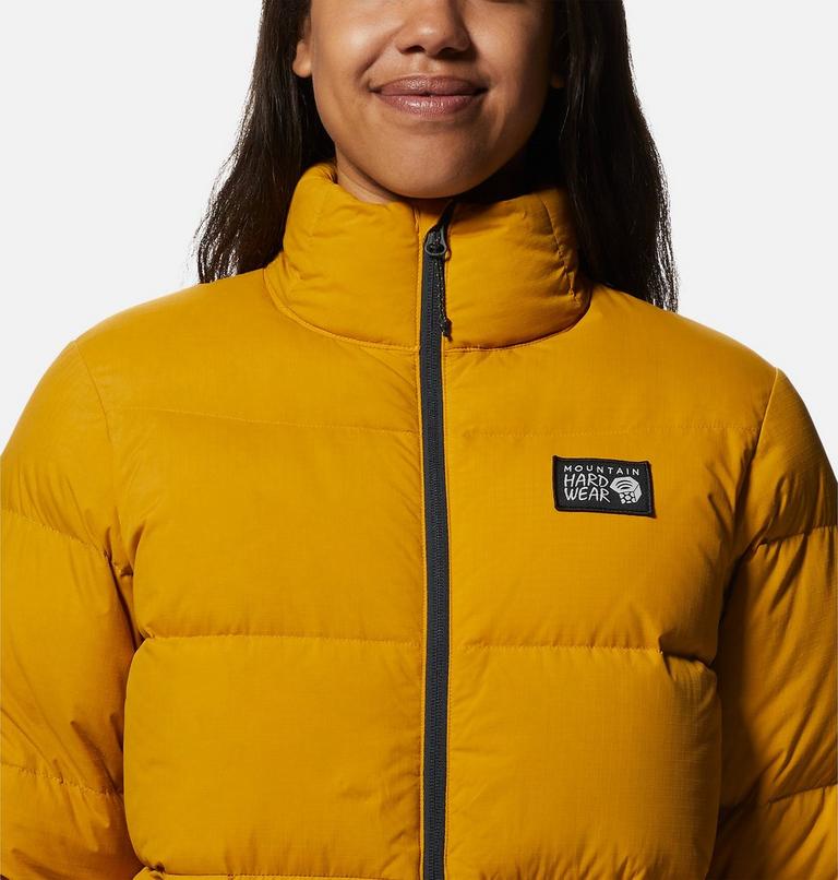 Women's Nevadan Down Jacket, Color: Gold Hour, image 4