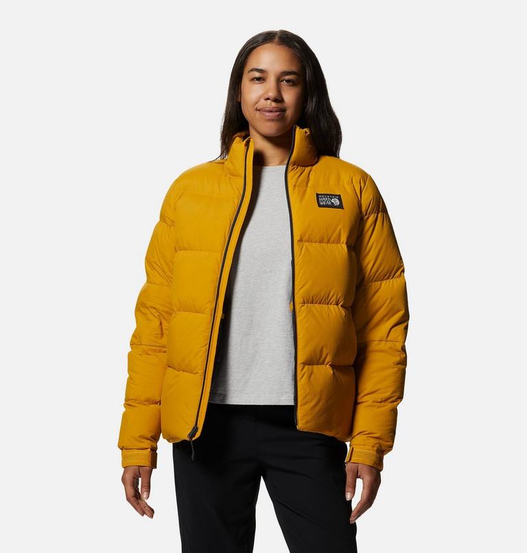 Women's Nevadan Down Jacket, Color: Gold Hour, image 8