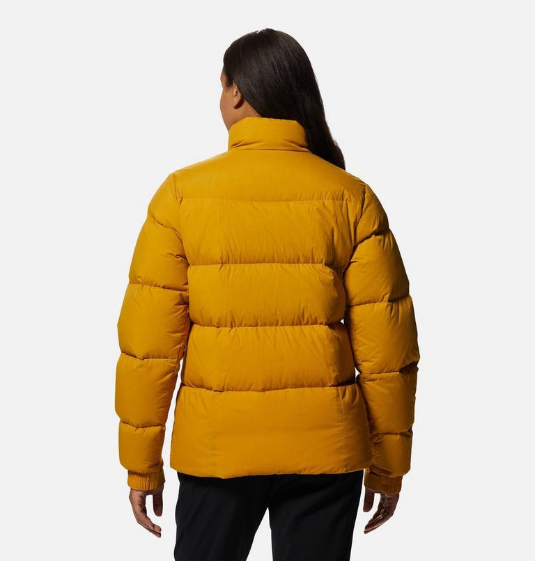 Women's Nevadan Down Jacket, Color: Gold Hour, image 2