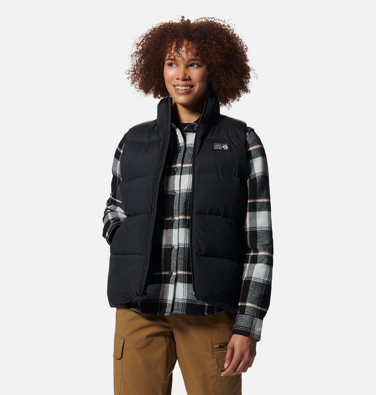 Women's Nevadan Down Vest, Color: Black, image 5