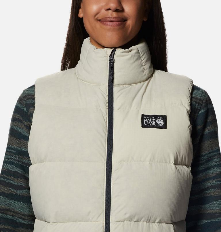 Women's Nevadan Down Vest, Color: Wild Oyster, image 4