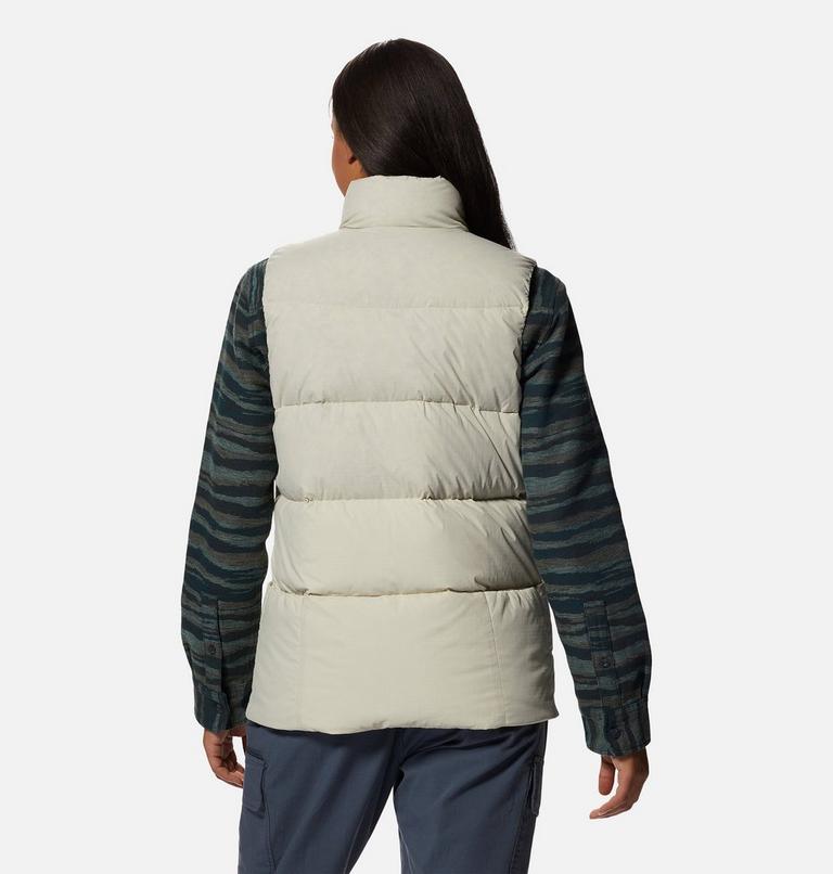 Women's Nevadan Down Vest, Color: Wild Oyster, image 2