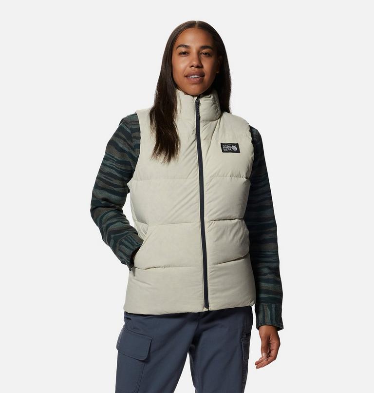 Women's Nevadan Down Vest, Color: Wild Oyster, image 1