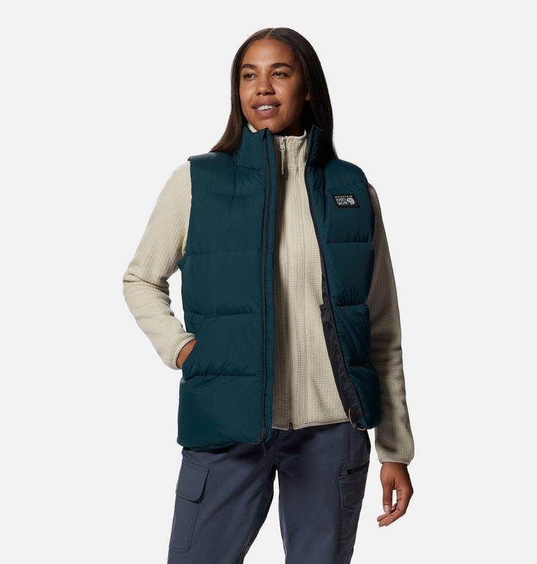 Veste sans manches matelassée Nevadan Femme, Color: Dark Marsh, image 8