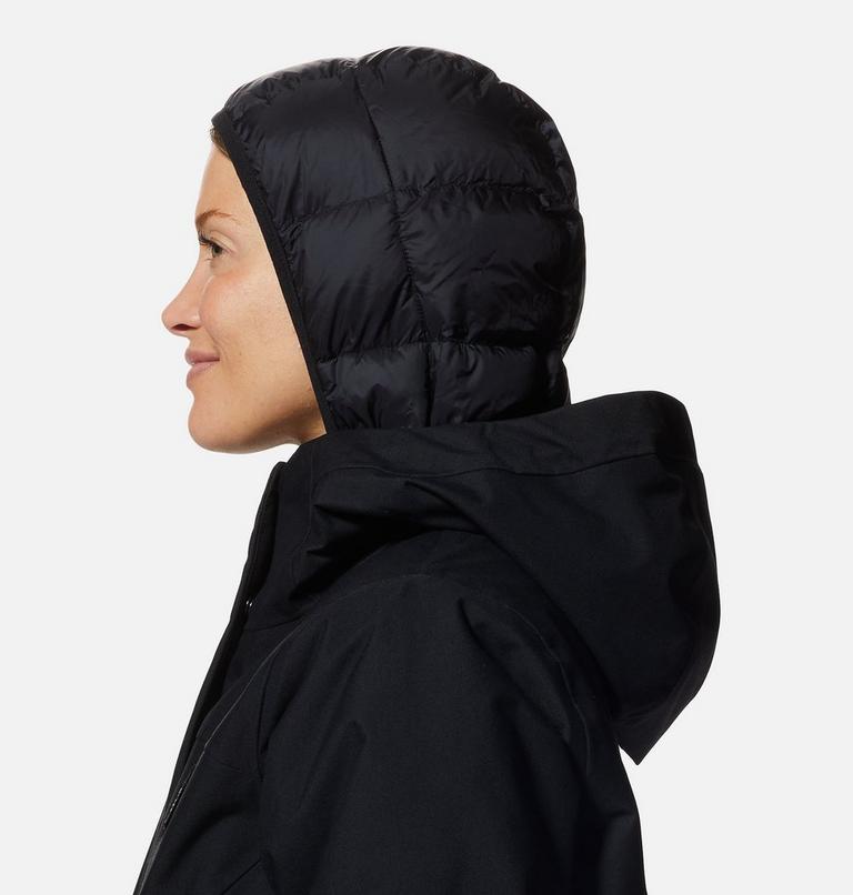 Women's Weather Down Parka, Color: Black, image 7