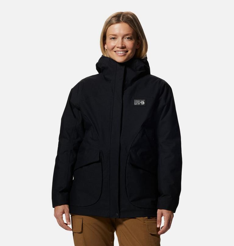 Women's Weather Down Parka, Color: Black, image 1
