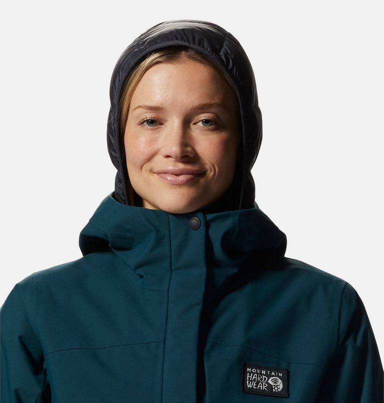 Women's Weather Down Parka, Color: Dark Marsh, image 7