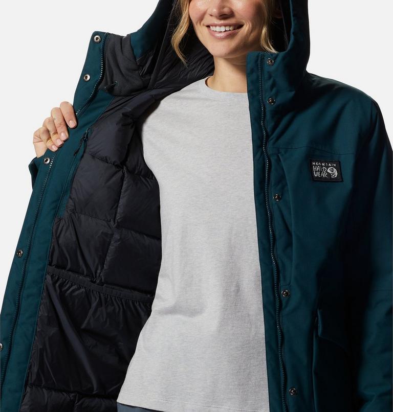 Women's Weather Down Parka, Color: Dark Marsh, image 9