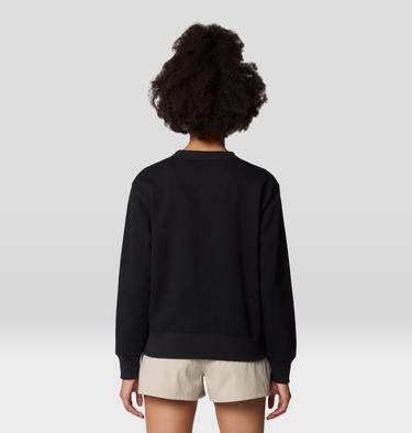Women's MHW Logo Pullover Crew, Color: Black, image 19