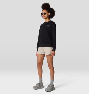 Women's MHW Logo Pullover Crew, Color: Black, image 18