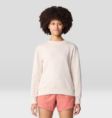 Women's MHW Logo Pullover Crew, Color: Talc, image 25