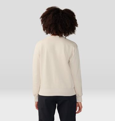 Women's MHW Logo Pullover Crew, Color: Wild Oyster, image 2