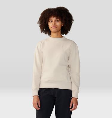 Women's MHW Logo Pullover Crew, Color: Wild Oyster, image 1
