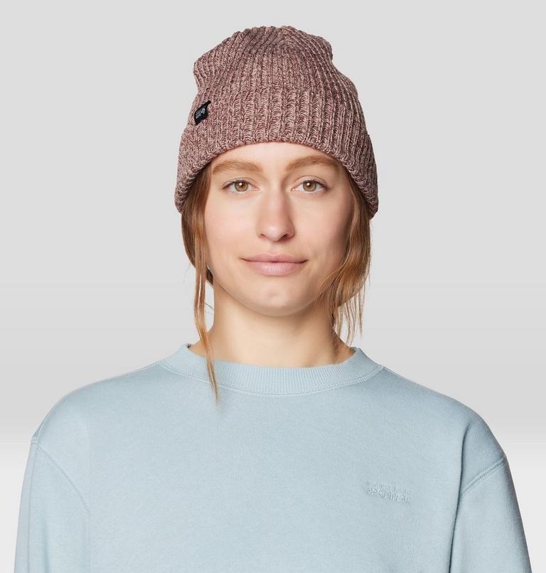 Women's MHW Logo Pullover Crew, Color: Ice Shadow, image 4