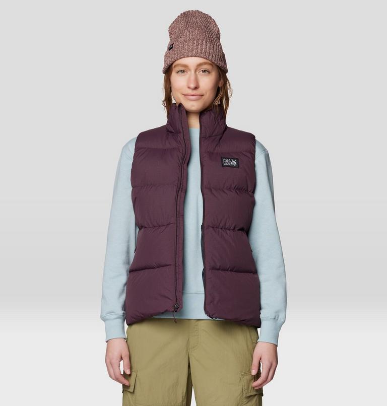 Women's MHW Logo Pullover Crew, Color: Ice Shadow, image 5