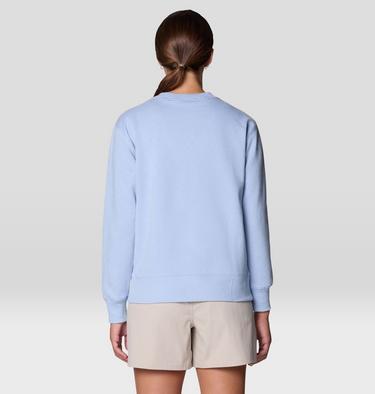 Women's MHW Logo Pullover Crew, Color: Beach Breeze, image 6