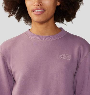 Women's MHW Logo Pullover Crew, Color: Dark Daze, image 8