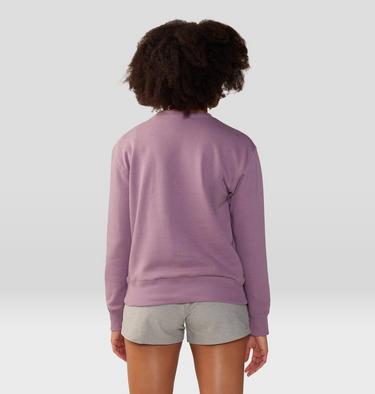 Women's MHW Logo Pullover Crew, Color: Dark Daze, image 6