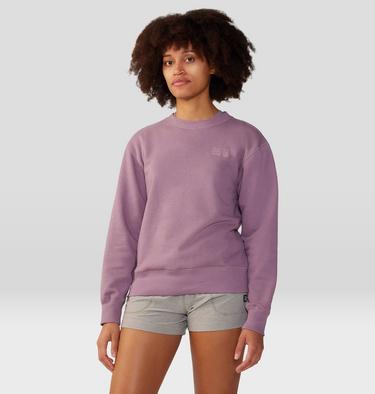 Women's MHW Logo Pullover Crew, Color: Dark Daze, image 5