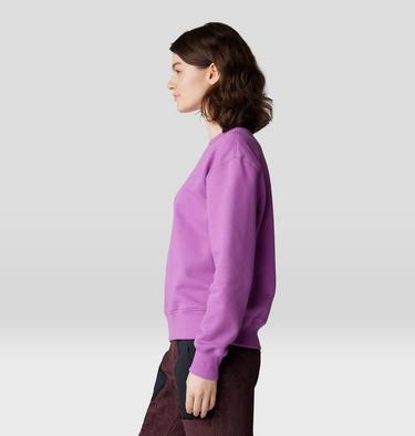 Women's MHW Logo Pullover Crew, Color: Lilac Glow, image 15
