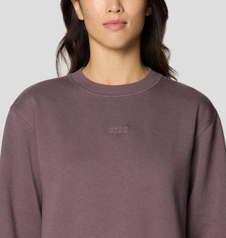 Women's MHW Logo Pullover Crew, Color: Purple Sage, image 4