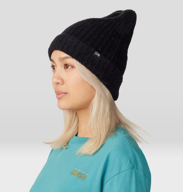 Women's PlushKnit Beanie, Color: Black, image 4