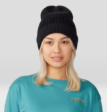 Women's PlushKnit Beanie, Color: Black, image 5