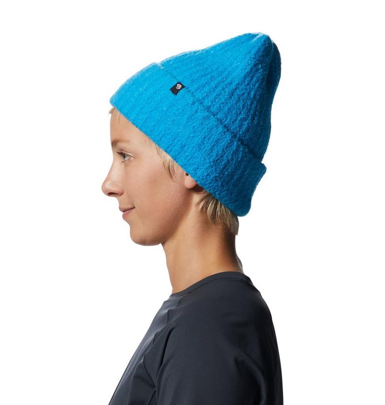 Women's PlushKnit Beanie, Color: Electric Sky, image 4