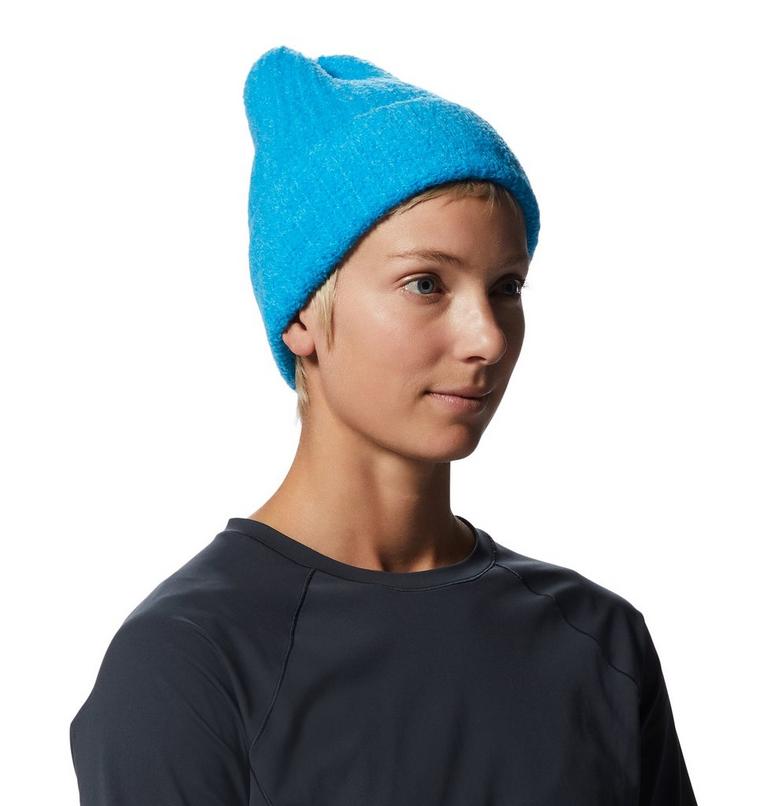 Women's PlushKnit Beanie, Color: Electric Sky, image 5
