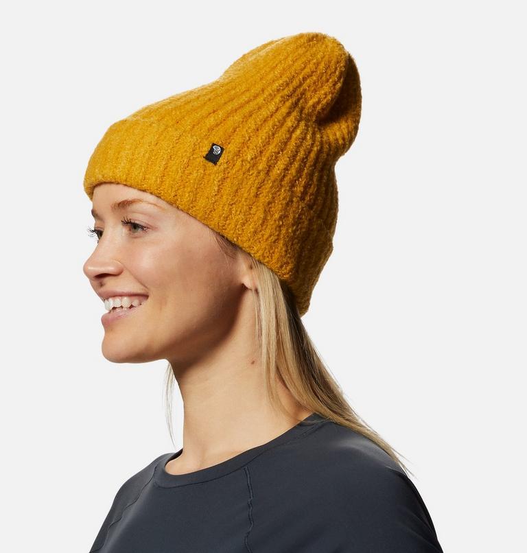 Women's PlushKnit Beanie, Color: Gold Hour, image 3