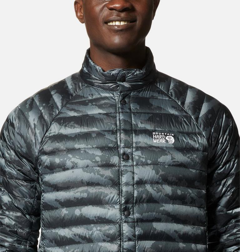 Men's Ghost Whisperer Snap Jacket, Color: Black Paintstrokes Print, image 4