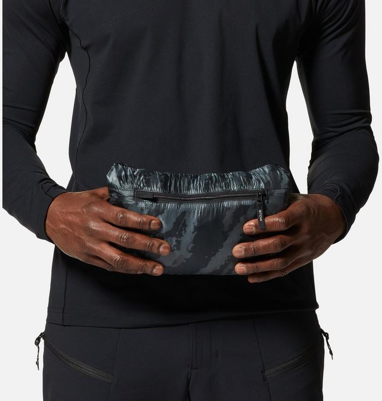 Men's Ghost Whisperer Snap Jacket, Color: Black Paintstrokes Print, image 6