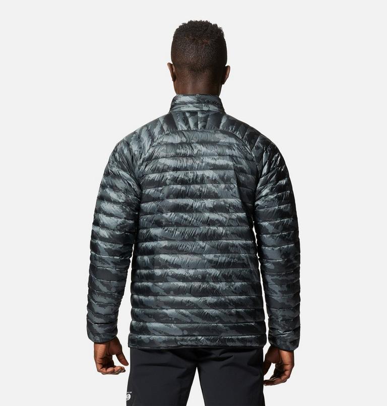 Men's Ghost Whisperer Snap Jacket, Color: Black Paintstrokes Print, image 2