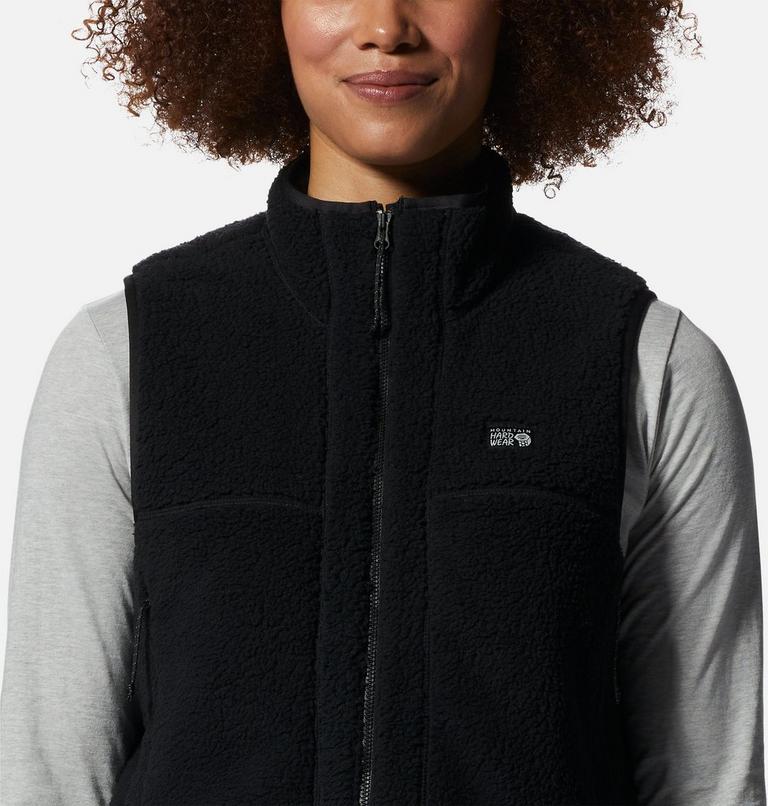 Women's HiCamp Fleece Vest, Color: Black, image 4