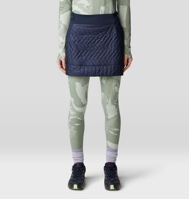 Women's Trekkin Insulated Mini Skirt, Color: Abyss, image 1