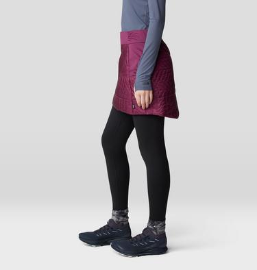 Women's Trekkin Insulated Mini Skirt, Color: Sugar Plum, image 8