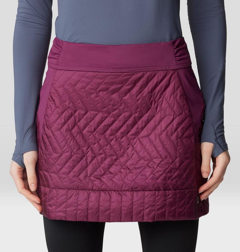 Women's Trekkin Insulated Mini Skirt, Color: Sugar Plum, image 5