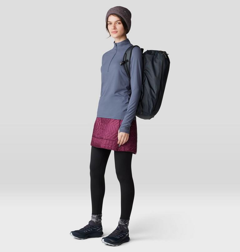 Women's Trekkin Insulated Mini Skirt, Color: Sugar Plum, image 8