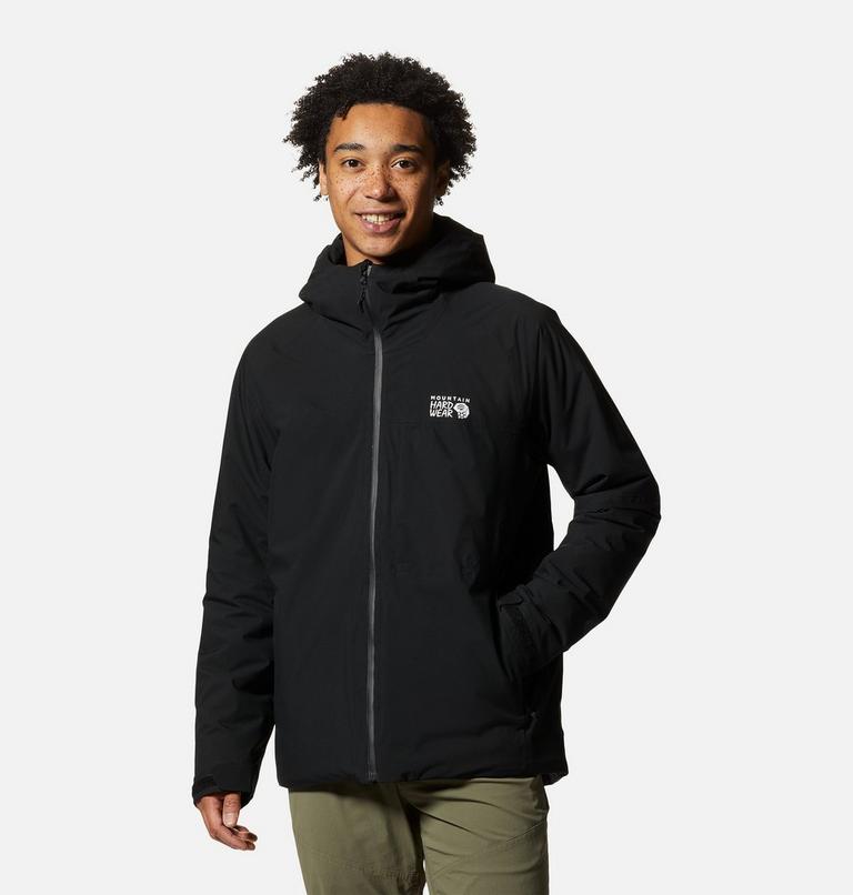 Men's Stretch Ozonic Insulated Jacket, Color: Black, image 1