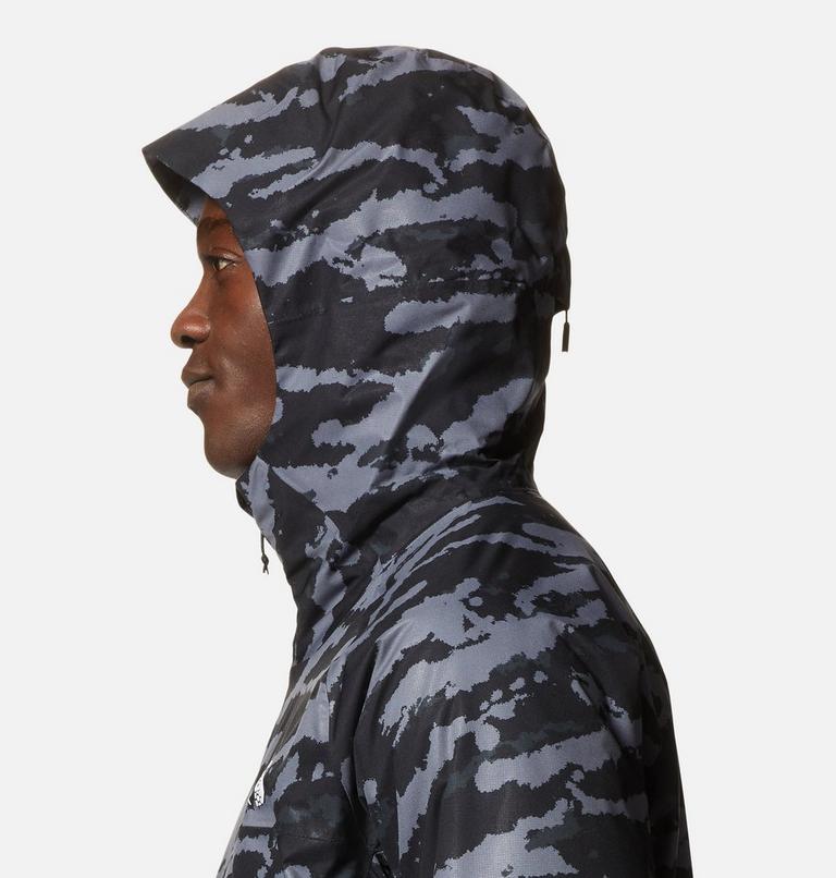 Men's Stretch Ozonic Insulated Jacket, Color: Black Paintstrokes Print, image 5